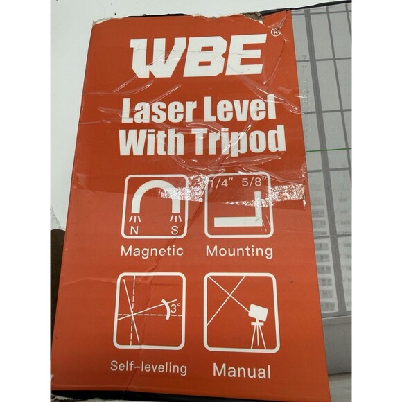 Laser Level Self Leveling w Tripod 100Ft Green Cross Line Leveler Tool 130° - Picture 8 of 16